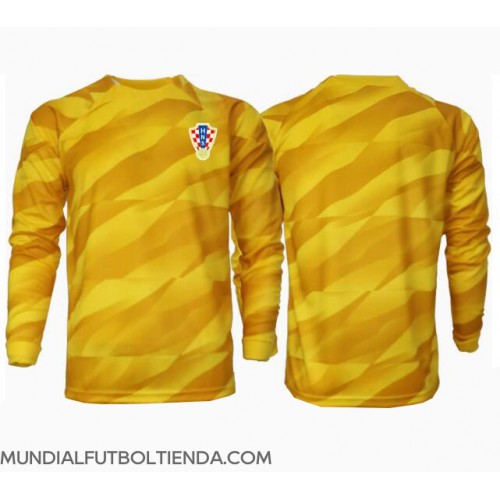 Camiseta Croacia Portero Primera Equipación Replica Eurocopa 2024 mangas largas